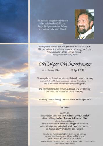 Parte von Holger Hinterberger