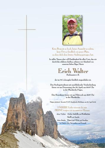 Parte von Erich Walter