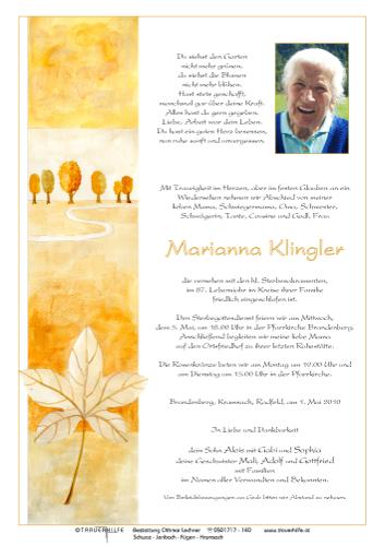 Parte von Marianna Klingler