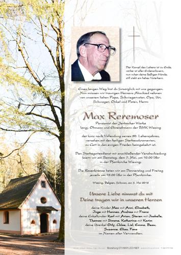Parte von Max Reremoser