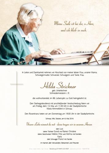 Parte von Hilda Strickner