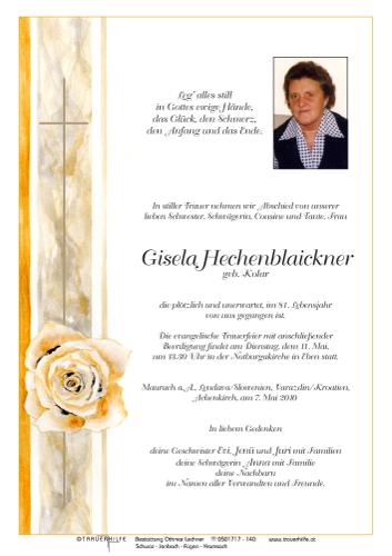 Parte von Gisela Hechenblaickner