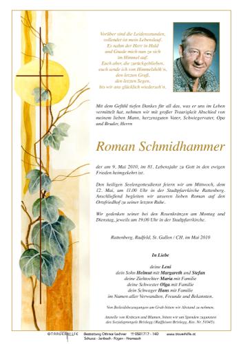 Parte von Roman Schmidhammer