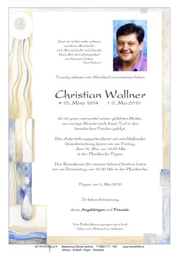 Parte von Christian Wallner