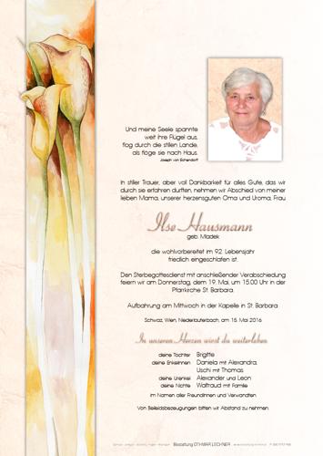 Parte von Ilse Hausmann
