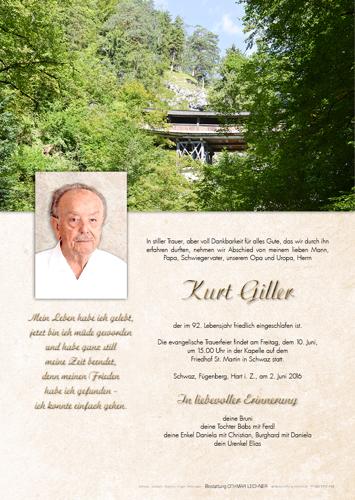 Parte von Kurt Giller