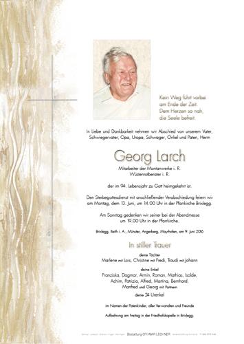 Parte von Georg Larch