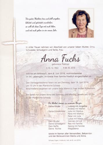Parte von Anna Fuchs