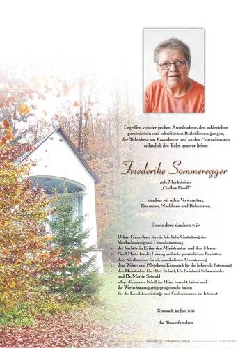 Parte von Frieda Sommeregger