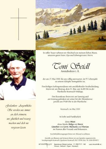 Parte von Toni Seidl