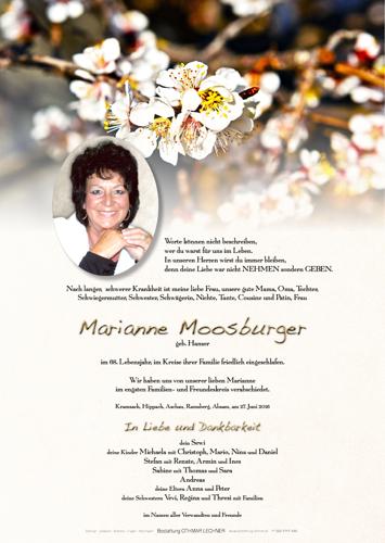 Parte von Marianne Moosburger