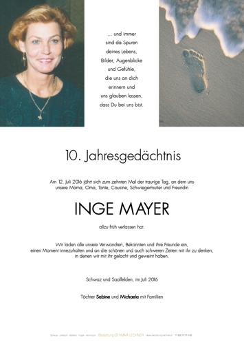 Parte von Inge Mayer