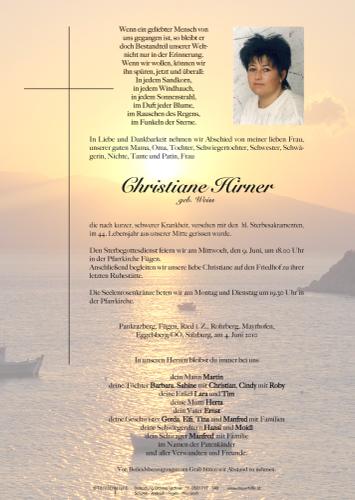 Parte von Christiane Hirner