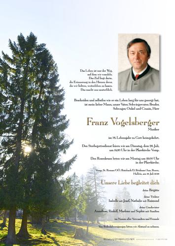 Parte von Franz Vogelsberger