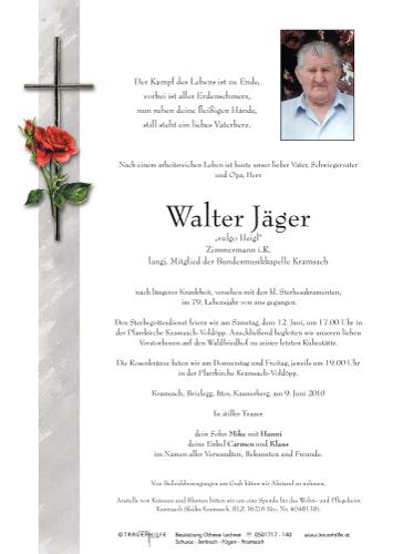 Parte von Walter Jäger