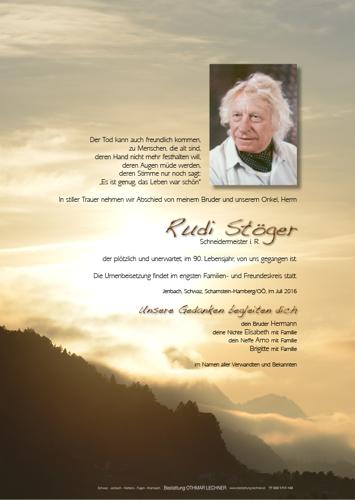 Parte von Rudolf Stöger