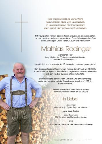 Parte von Mathias Radinger