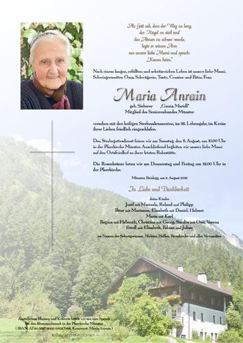 Parte von Maria Anrain