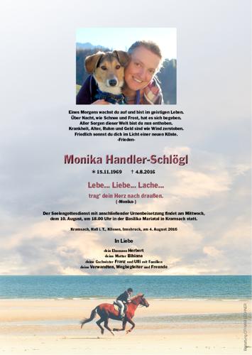 Parte von Monika Handler-Schlögl