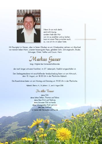 Parte von Markus Gasser