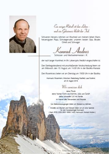 Parte von Konrad Andres