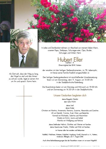 Parte von Hubert Eller