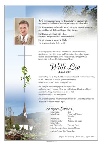Parte von Willi Leo