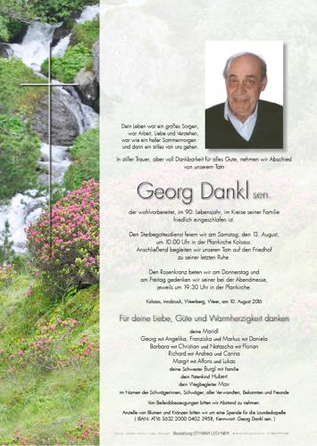 Parte von Georg sen. Dankl