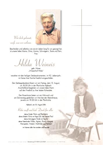 Parte von Mathilde Weineis