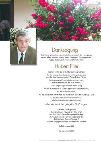 Parte von Hubert Eller