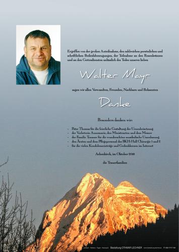 Parte von Walter Mayr