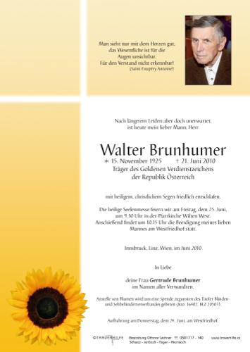 Parte von Walter Brunhumer