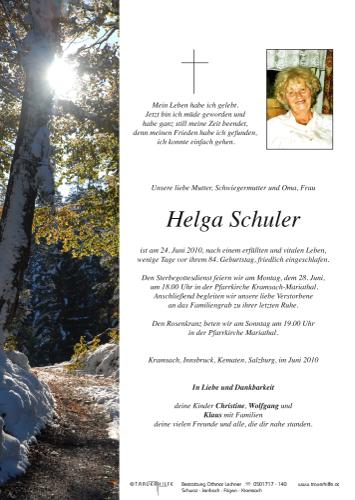Parte von Helga Schuler