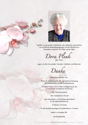 Parte von Dora Plenk