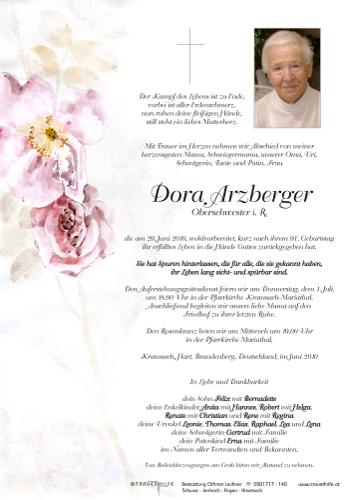 Parte von Dorothea Arzberger