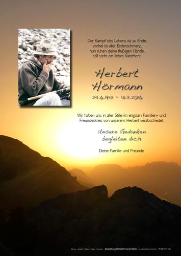 Parte von Herbert Hörmann