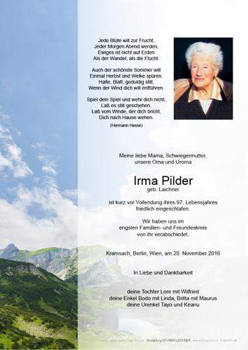 Parte von Irma Pilder