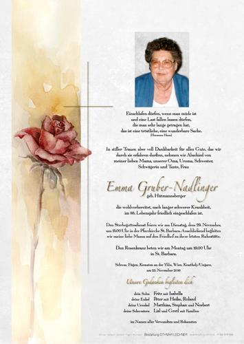 Parte von Emma Gruber-Nadlinger