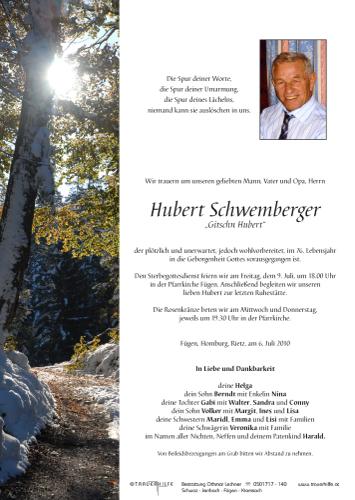 Parte von Hubert Schwemberger