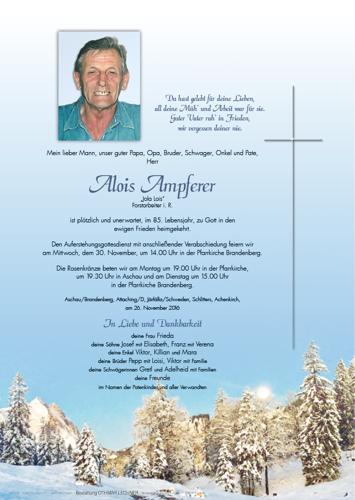 Parte von Alois Ampferer