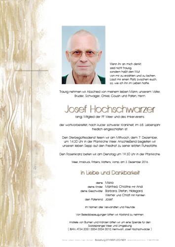 Parte von Josef Hochschwarzer