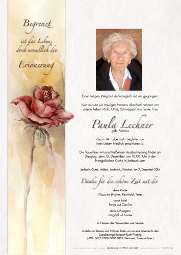 Parte von Paula Lechner