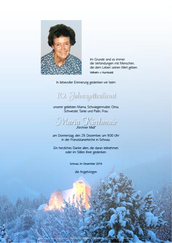 Parte von Maria Kirchmair