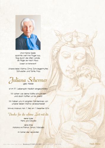 Parte von Juliane Schermer
