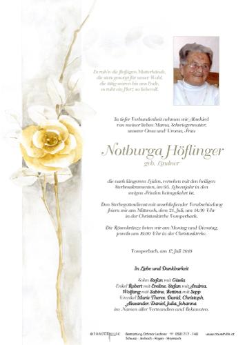 Parte von Notburga Höflinger