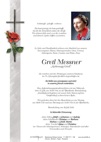 Parte von Gretl Messner