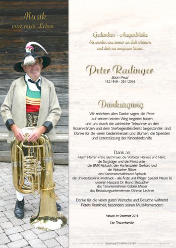 Parte von Peter Radinger