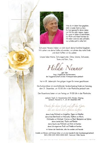Parte von Hilda Neuner