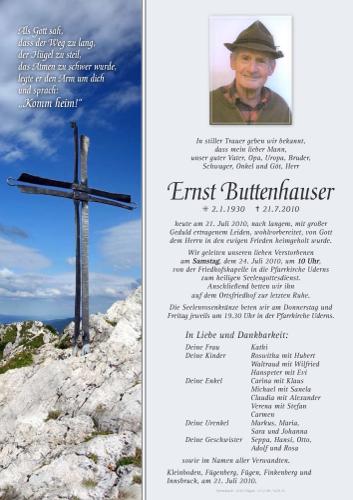 Parte von Ernst Buttenhauser