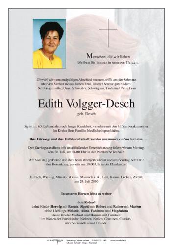 Parte von Volgger-Desch Edith